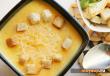 Potato corn soup with chicken