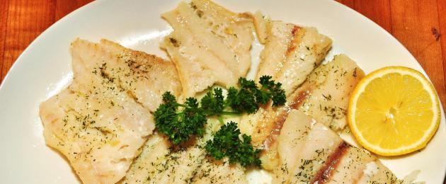 How to cook marinade cod.  Marinated cod - remember a healthy and tasty dish?  Step by step recipe with photo