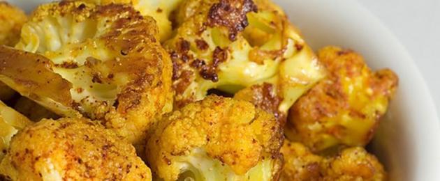 How many minutes to boil cauliflower.  How much to cook cauliflower: recipes for cooking fresh and frozen.  Classic pot recipe