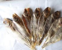 A way to reanimate dried flounder at home