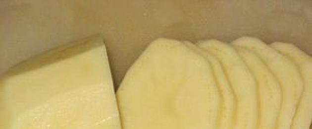 So schneiden Sie Kartoffeln in Streifen: Möglichkeiten zum Hacken von Produkten.  Methoden und Formen des Kartoffelschneidens Wie heißen Kartoffelstreifen?