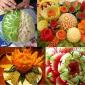 Carving from vegetables and fruits for beginners: everything about this amazing form of creativity