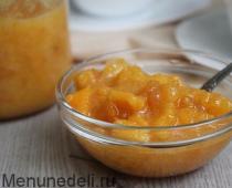 Persimmon jam: the most delicious recipe with feijoa, apples, lemon, orange, horseradish, pumpkin, no sugar, wedges