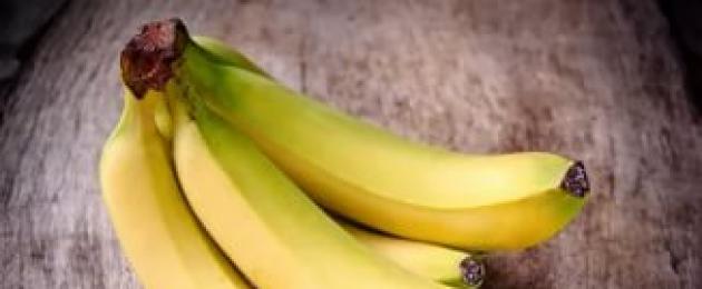Kako napraviti sirup od banane.  Banana sirup.  Koje banane odabrati za sirup