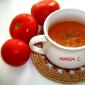 Tomato puree soup - classic recipe