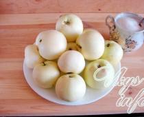 Recepti za praznine od jabuka 