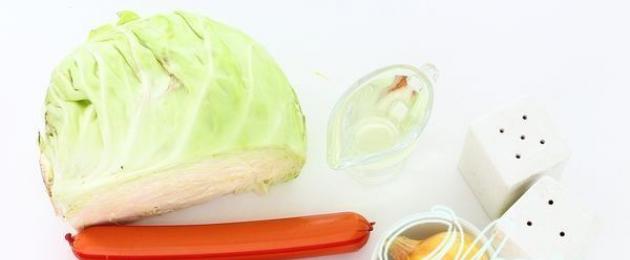Капуста с сосисками в мультиварке – немецкое блюдо на новый лад. Как вкусно приготовить тушеную капусту с сосисками в мультиварке. Как потушить капусту с сосисками в мультиварке Свежая капуста с сосисками в мультиварке