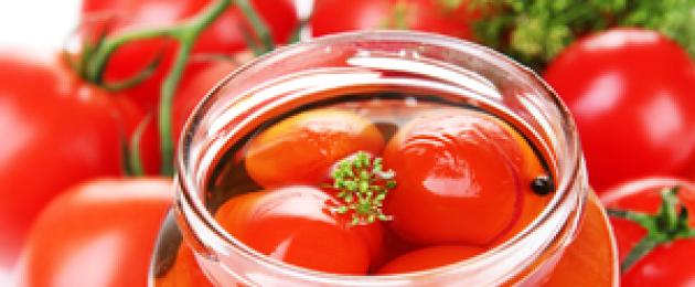 Qué salar los tomates para el invierno.  Cómo salar los tomates en frascos para el invierno.  Receta de tomates salados fríos para el invierno.