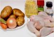 Brīnišķīga recepte kartupeļiem ar vistu Polaris lēnajā plītī