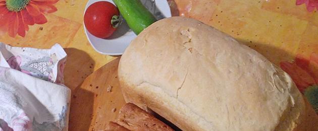 Recepti za pekače kruha su jednostavni i ukusni.  U pekaču hleba.  Hleb