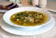 Pamper your home with delicious cabbage soup made from fresh cabbage and mushrooms