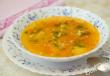 Complete lunch: recipes for dietary lentil soup for weight loss