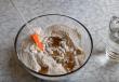 Recetas para hornear de Cuaresma Pastel de Cuaresma de frambuesa elaborado con harina de centeno