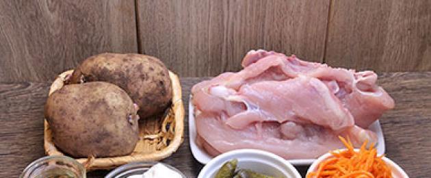 Салат александр с картошкой фри. Салаты с картошкой фри: рецепты с курицей, ветчиной и овощами. Рецепты с мясом