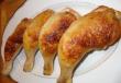 How to deliciously bake chicken legs in the oven