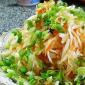 Spicy cabbage in large pieces, quick cooking