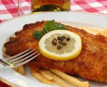 What types of veal cutlets are there?